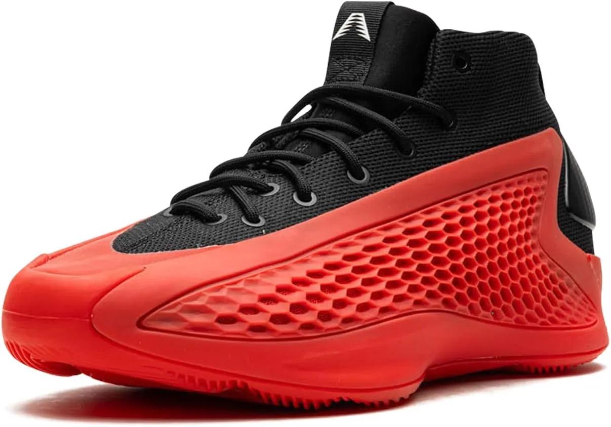 Adidas Anthony Edwards 1 Mid - Boys' Grade School (IG6611, Red/Black)