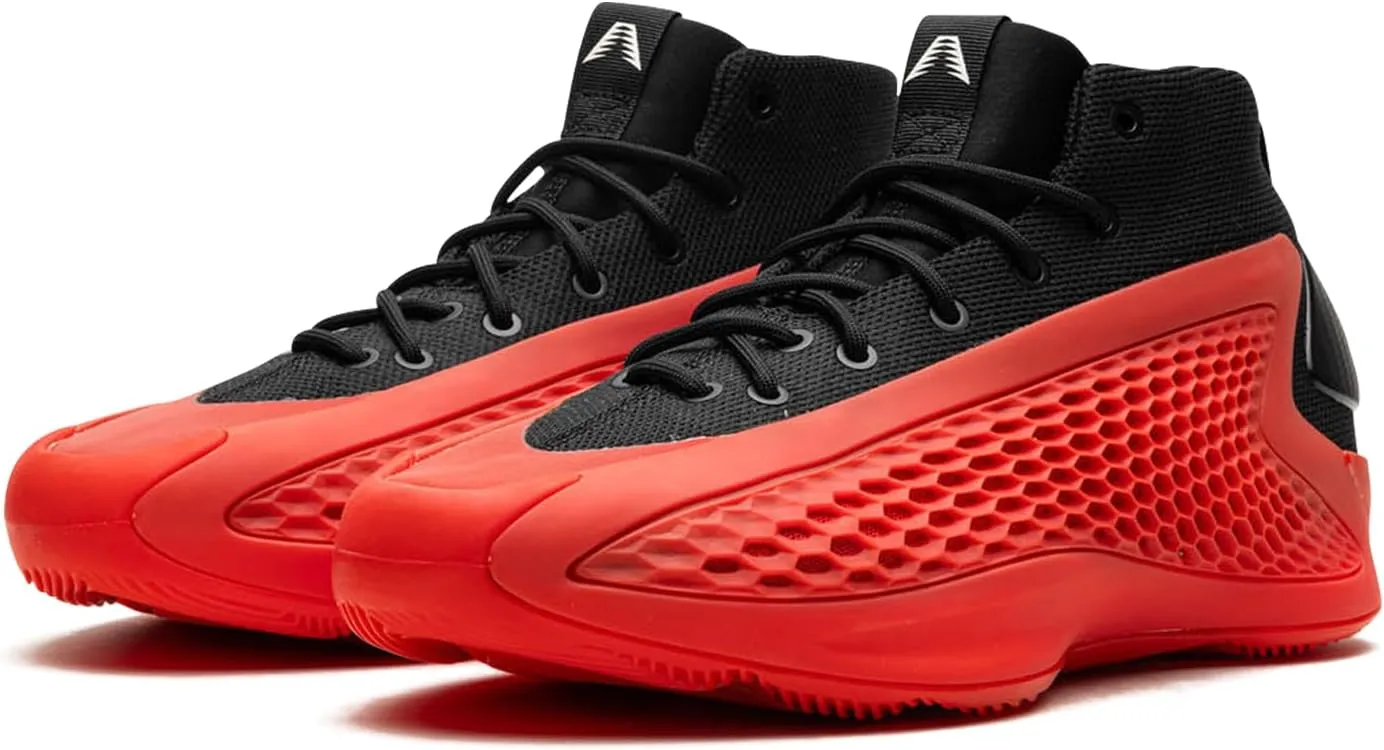 Adidas Anthony Edwards 1 Mid - Boys' Grade School (IG6611, Red/Black)