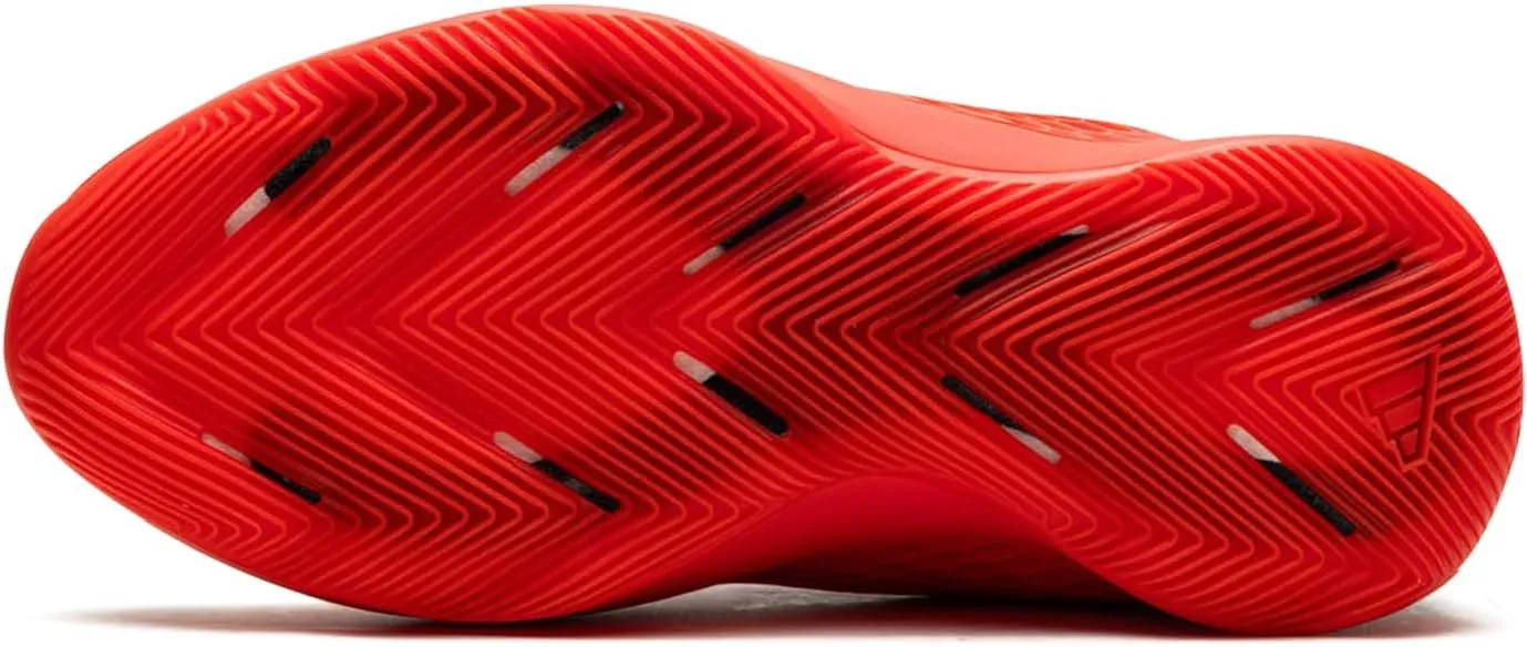 Adidas Anthony Edwards 1 Mid - Boys' Grade School (IG6611, Red/Black)