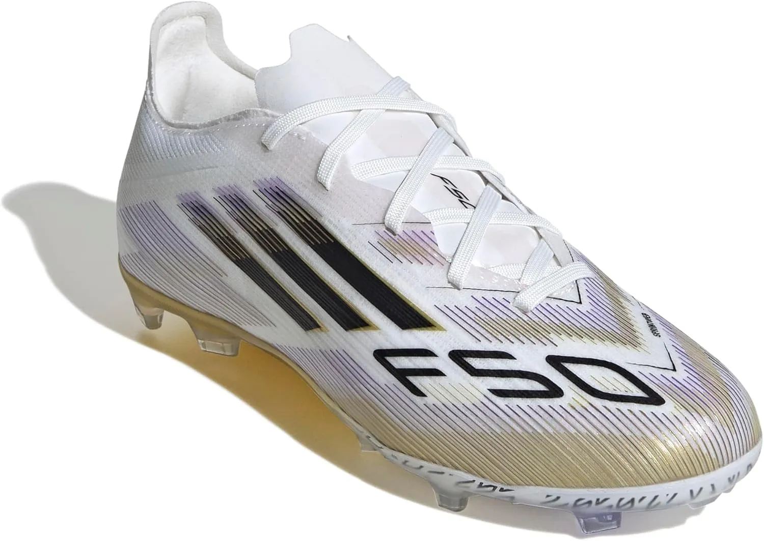 adidas F50 Elite Youth Firm Ground Soccer Shoes - Unisex Lightweight Shoes Engineered for Speed and Lockdown