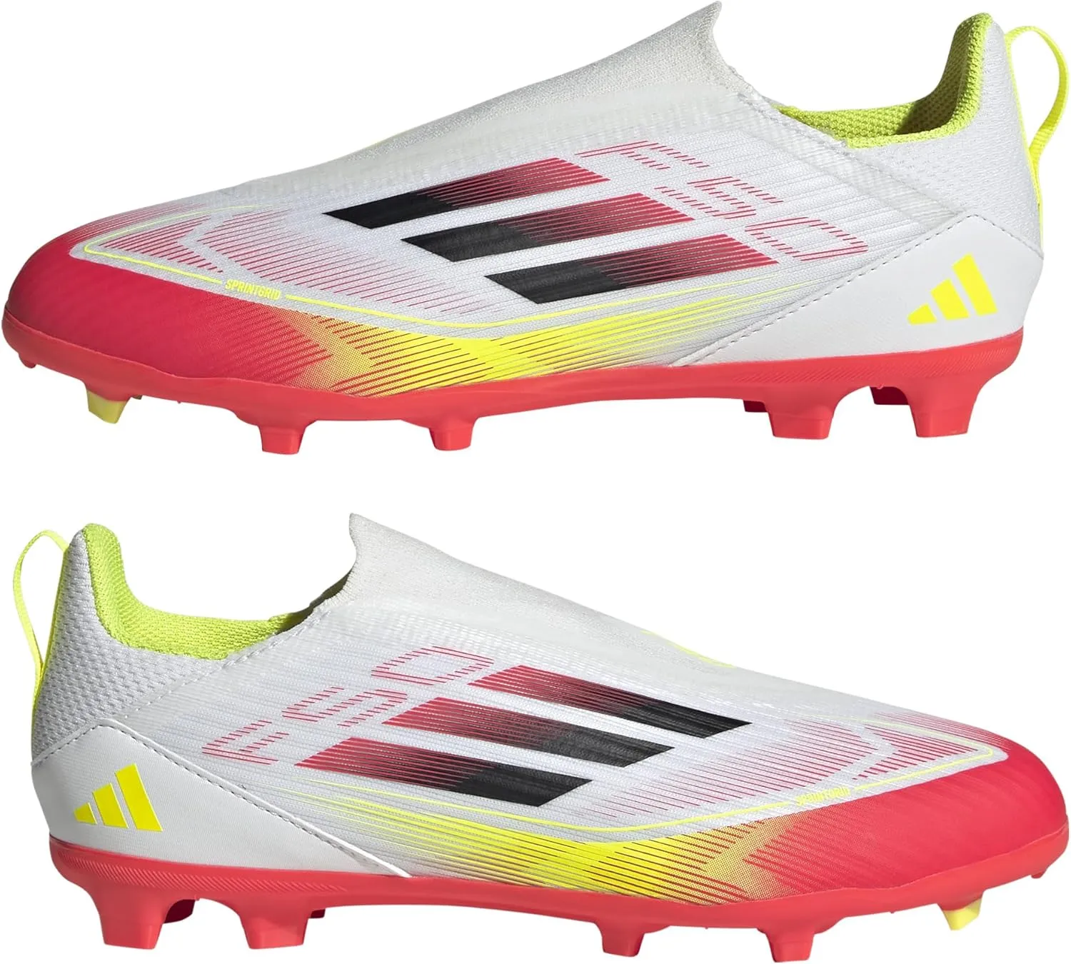 adidas F50 League Laceless Football Boots FG/MG Kids, Unisex Children's Trainers