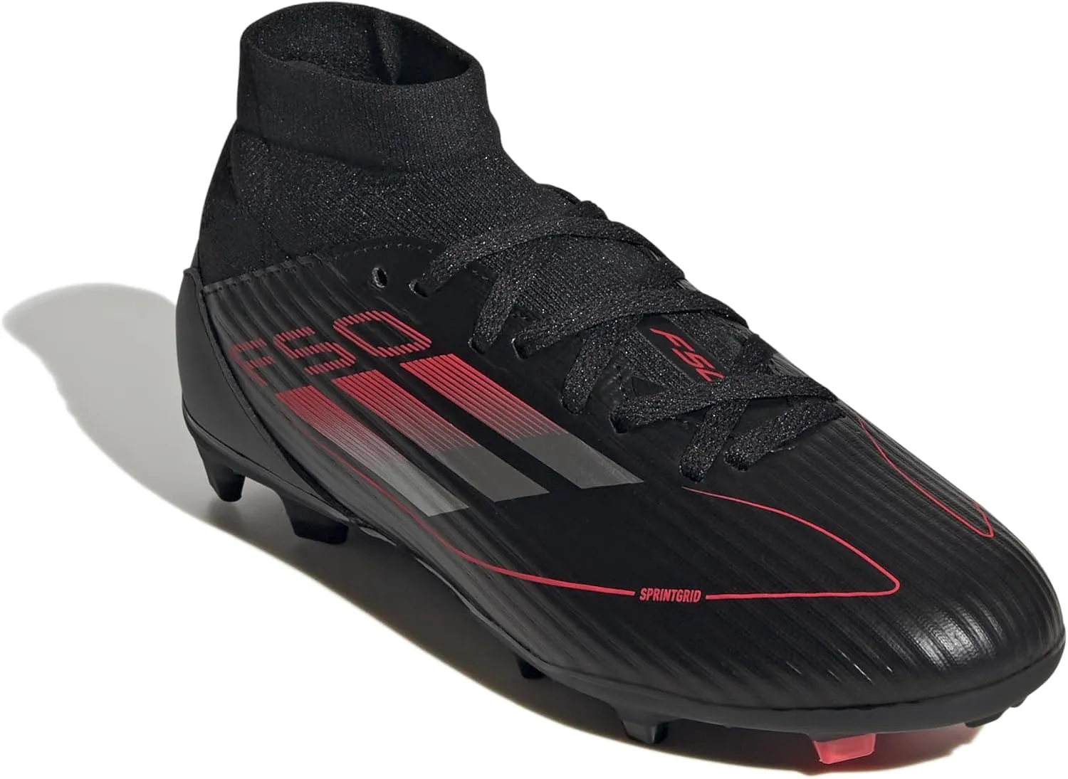 adidas F50 League Mid Football Boots FG/MG Kids, Football Boots Unisex Children