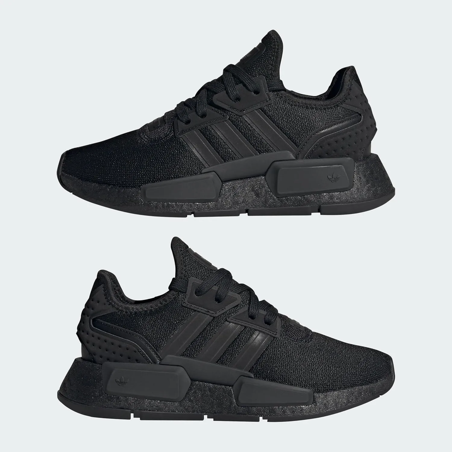 adidas Kids Boys NMD G1 Lace Up Sneakers Shoes Casual - Black