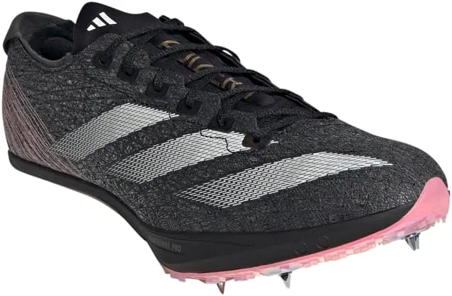 adidas Mens Adizero Prime Sp 3 Strung Running Sneakers Shoes - Black
