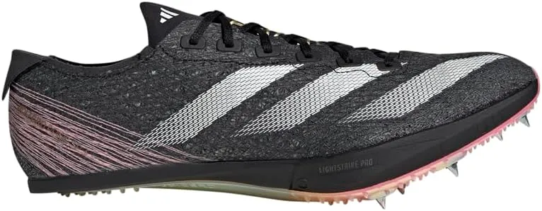adidas Mens Adizero Prime Sp 3 Strung Running Sneakers Shoes - Black