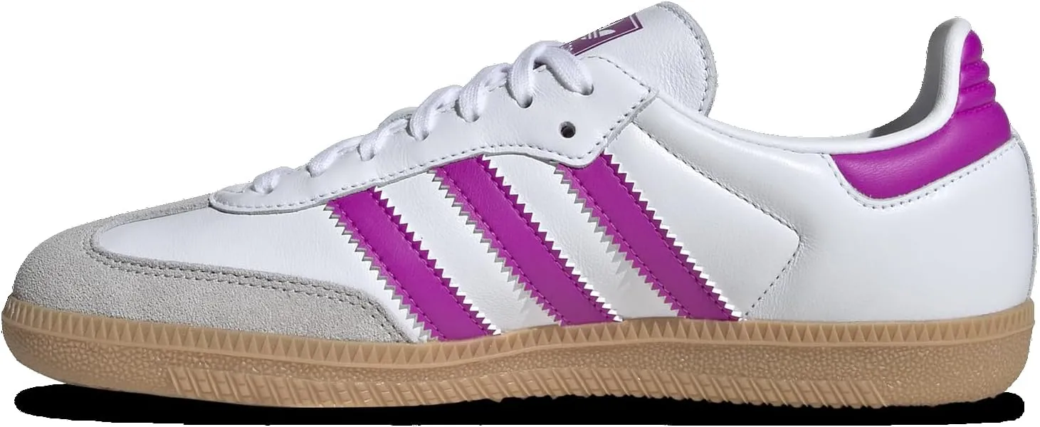 adidas Men's Ftwwht/Cblack Unisex Samba OG J FTWR whiteCore Black/GUM5 7 US