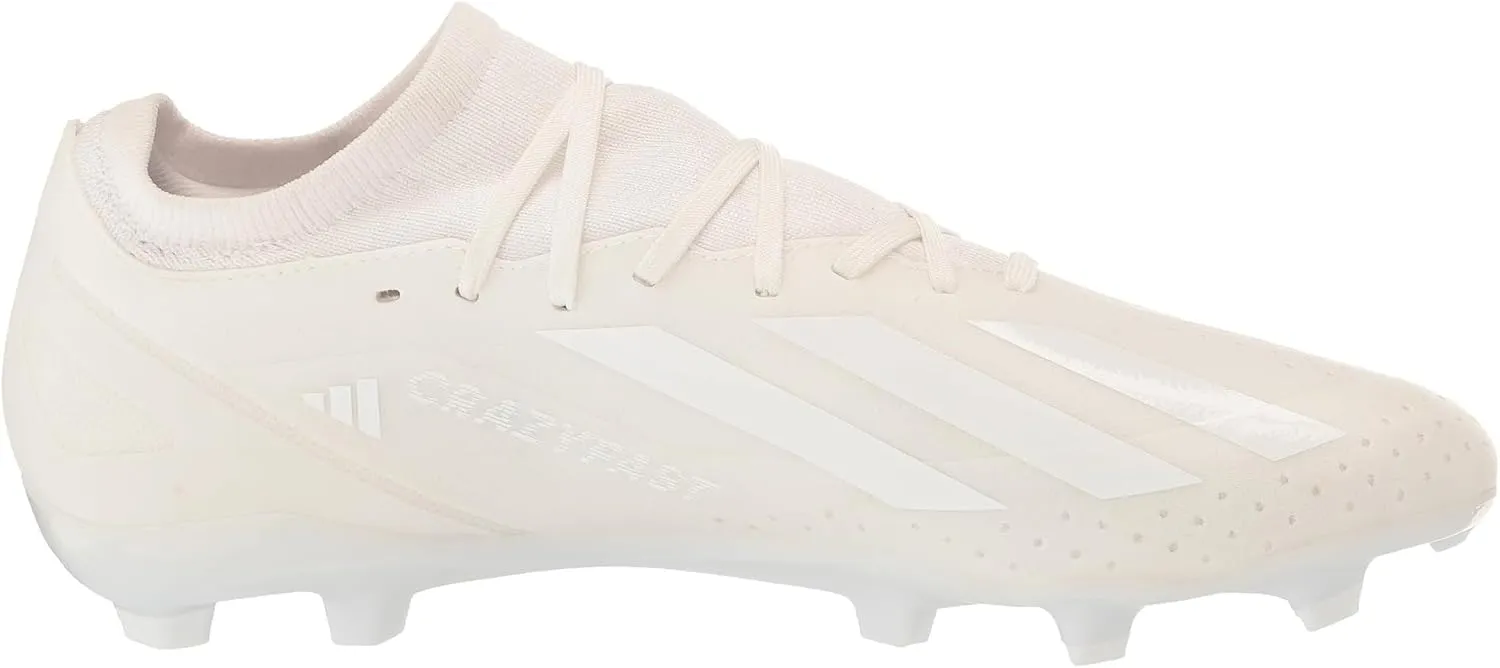 adidas Mens X Crazyfast.3 Firm Ground Soccer Cleats Cleated, Firm Ground - Black