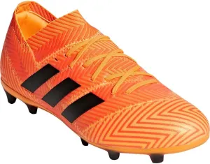 Adidas Nemeziz 18.1 Fg J Silver/White Soccer Shoes (DB2349)