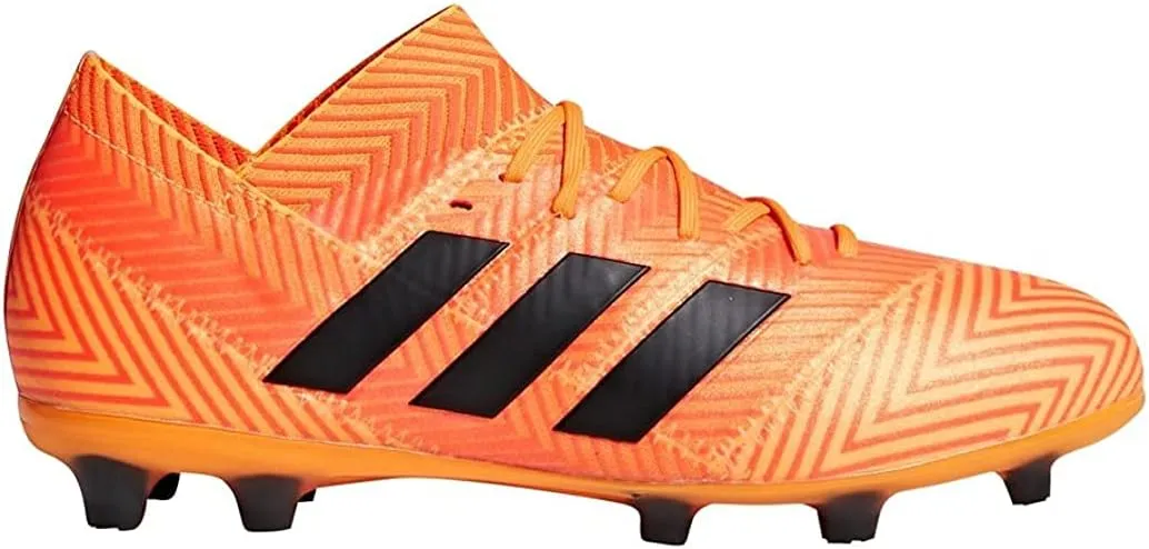 Adidas Nemeziz 18.1 Fg J Silver/White Soccer Shoes (DB2349)
