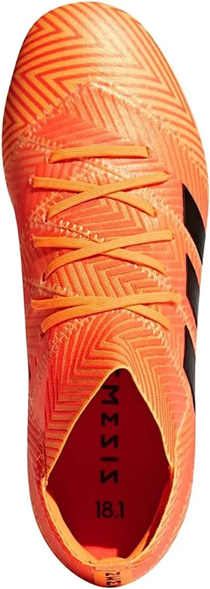 Adidas Nemeziz 18.1 Fg J Silver/White Soccer Shoes (DB2349)