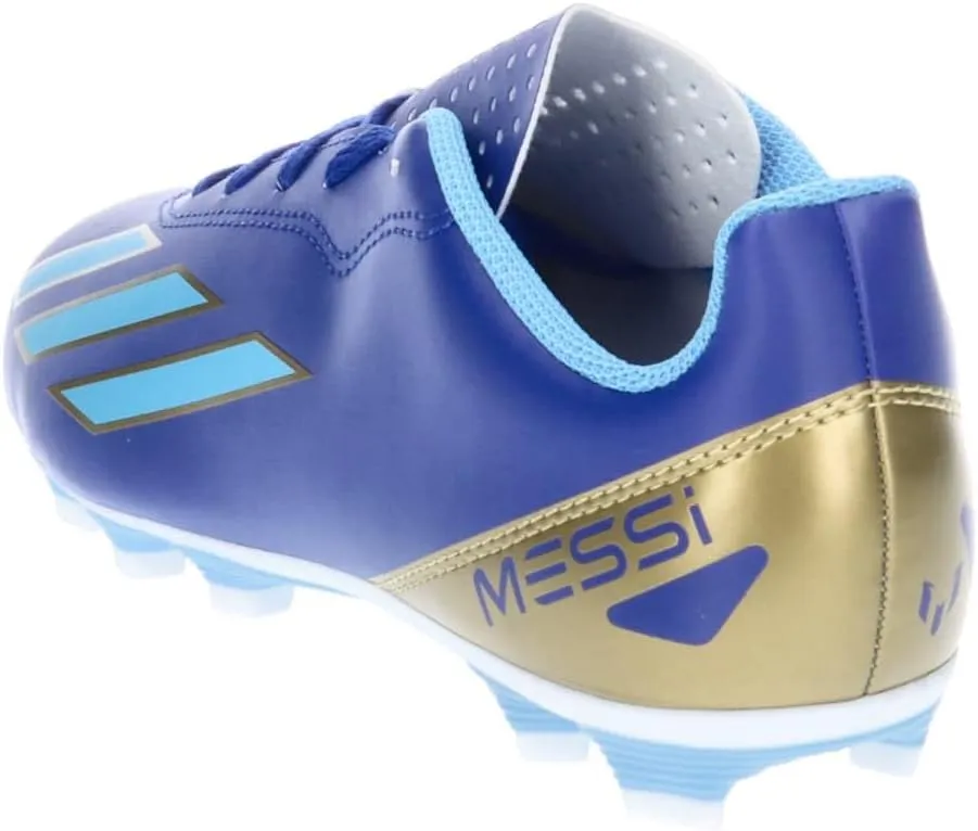 Adidas NLA42 Soccer Cleats, Junior X Crazy Fast Messi Club, FxG, Boys, Girls, 6.7 - 9.6 inches (17 - 24.5 cm)