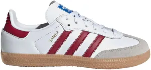 adidas Originals Samba - Boys' Preschool (Tan/White/Maroon)