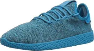 adidas Originals Unisex-Kid's PW Tennis HU Running Shoe, Bold Aqua/Bold Aqua/Chalk White, 7 M US Big Kid
