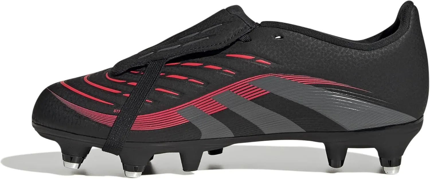 adidas Predator League Fold-Over Tongue Soft Ground Football Boots Kids, Football Boots Unisex Children