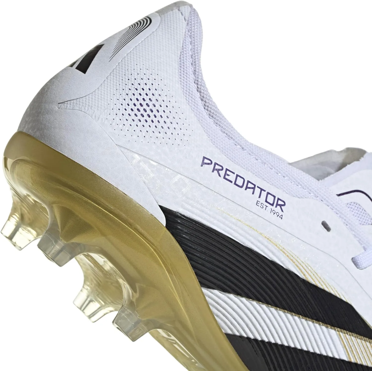 adidas Predator Pro Firm Ground Soccer Shoes - Unisex Goal Scoring Shoes with Grippy Rubber Fins for Ultimate Ball Control
