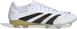 adidas Predator Pro Firm Ground Soccer Shoes - Unisex Goal Scoring Shoes with Grippy Rubber Fins for Ultimate Ball Control