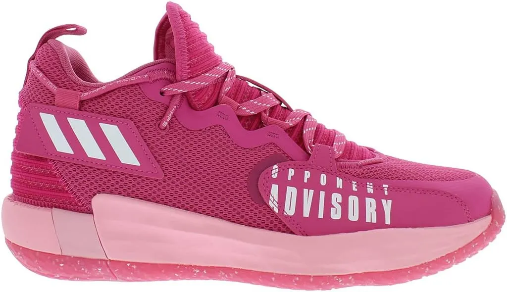 adidas Sm Dame 7 Extply Unisex Shoes Size 10.5, Color: Pink