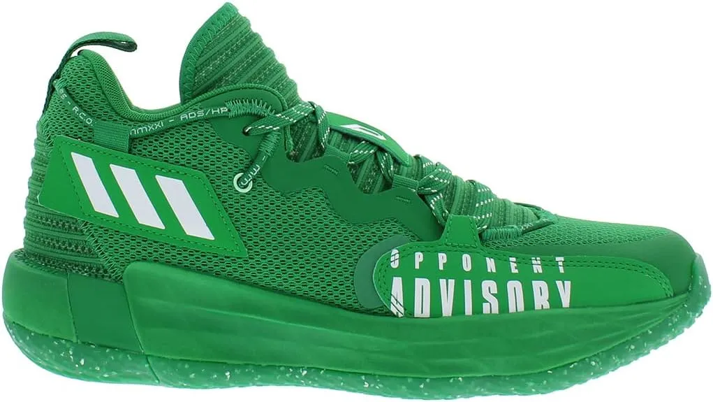 adidas Sm Dame 7 Extply Unisex Shoes Size 8.5, Color: Green