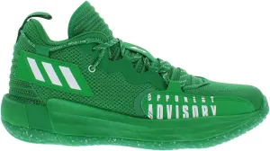 adidas Sm Dame 7 Extply Unisex Shoes Size 8.5, Color: Green