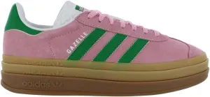 adidas TRUPNK/Green/FTWWHT Women's Gazelle Bold W True pinkGreen/FTWR White 10 US, Wide
