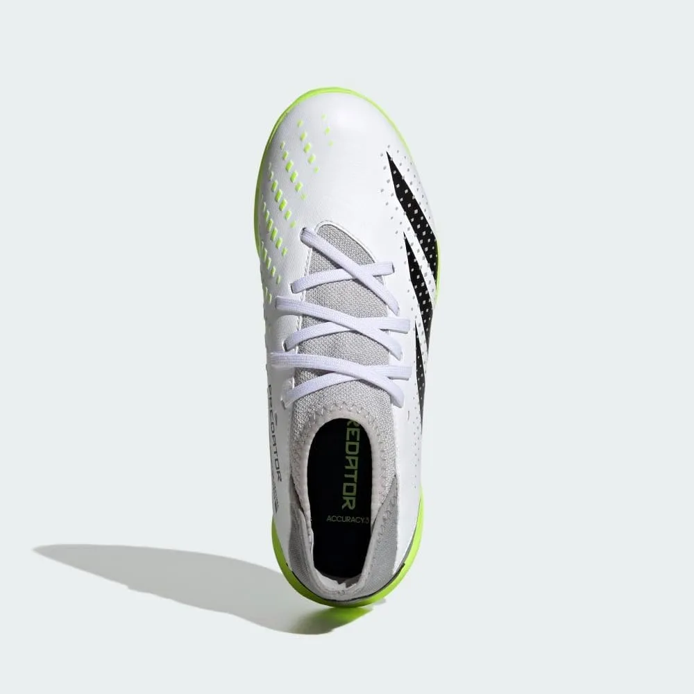 adidas Unisex Accuracy.3 Turf Soccer (Little Big Kid) Shoe