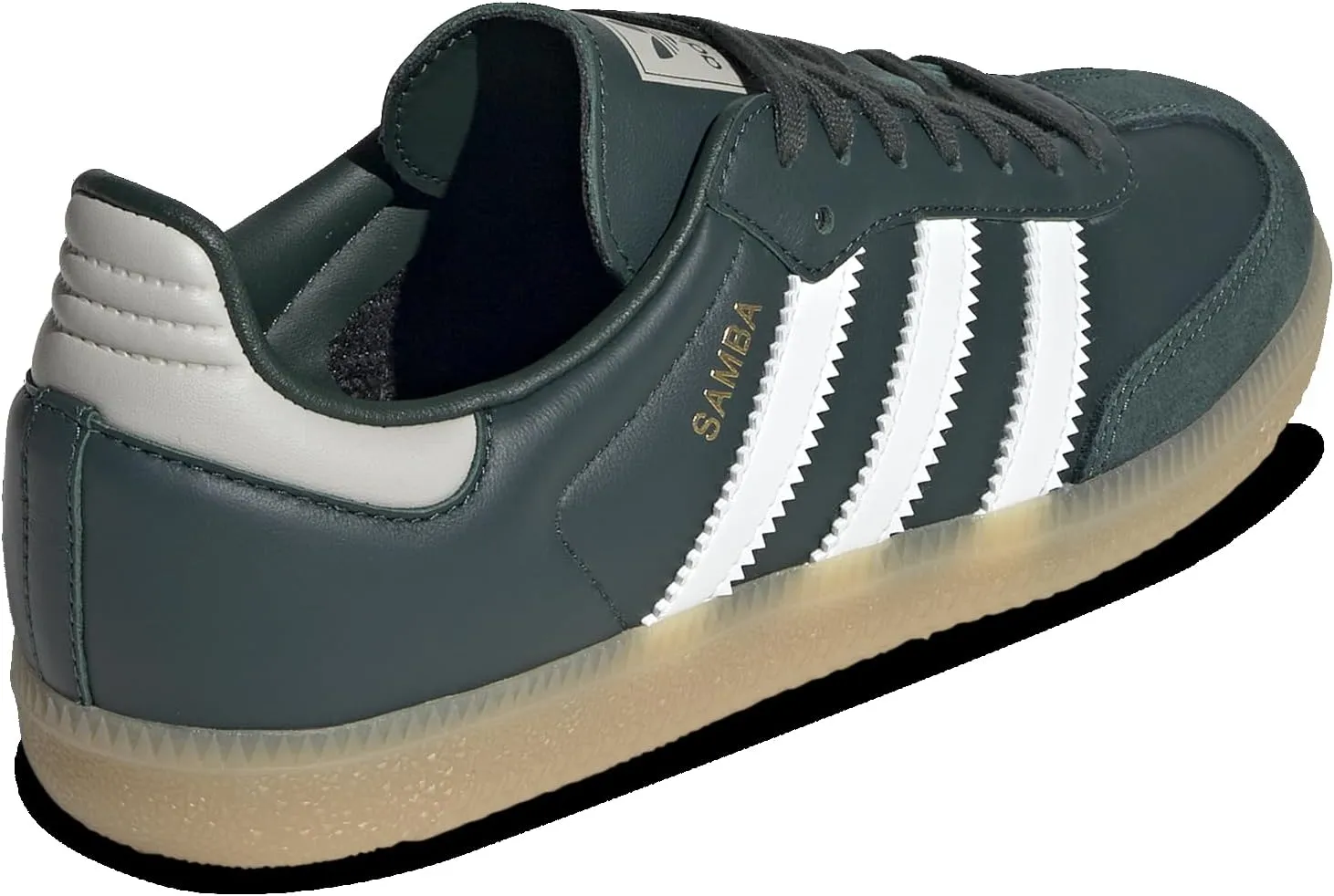 adidas Unisex-Child Ftwwht/Silgrn/Gum3 Samba OG J FTWR whiteCore Black/GUM5 6.5 US