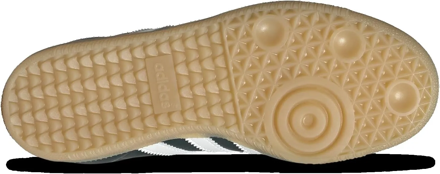 adidas Unisex-Child Ftwwht/Silgrn/Gum3 Samba OG J FTWR whiteCore Black/GUM5 6.5 US