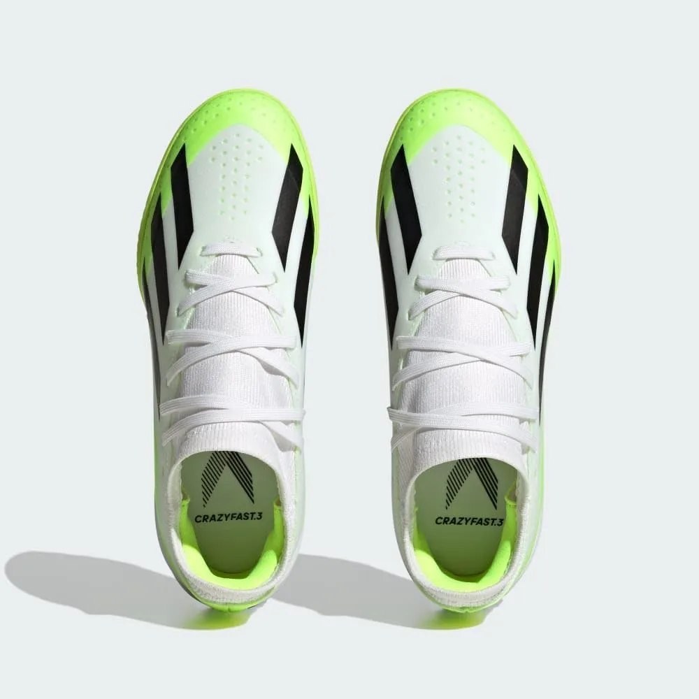 adidas Unisex-Child X Crazyfast.3 Turf Soccer Shoes Sneaker