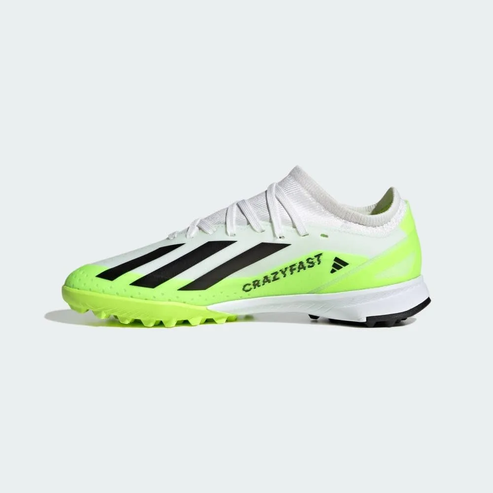 adidas Unisex-Child X Crazyfast.3 Turf Soccer Shoes Sneaker