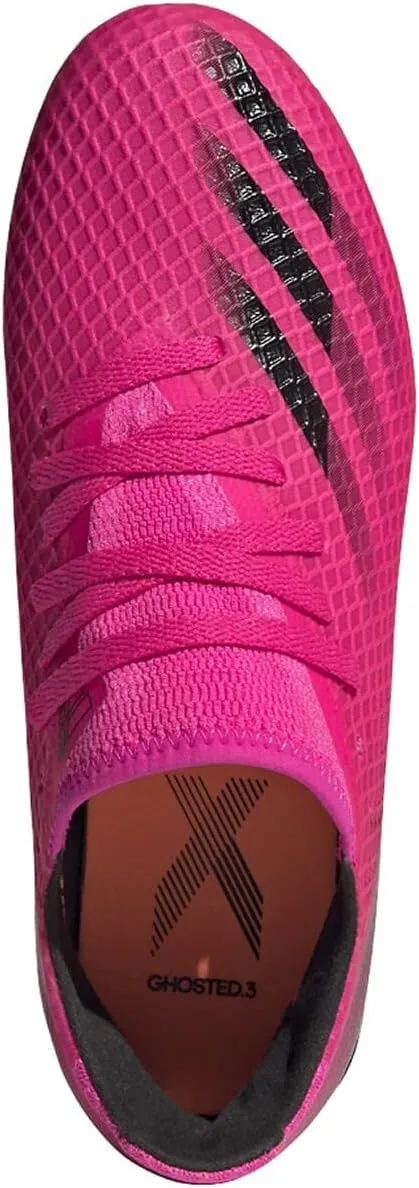 adidas Unisex-Child X Ghosted.3 Soccer Shoe