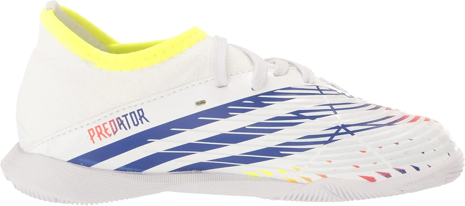 adidas Unisex Predator Edge.3 Indoor Soccer Shoe - Kids Soccer Cleat