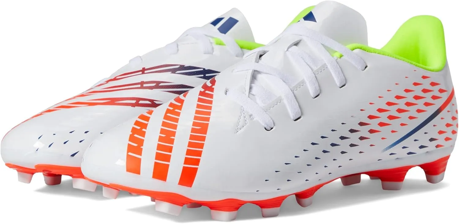 adidas Unisex Predator Edge.4 Flexible Ground Soccer Shoe - Kids Soccer Cleat