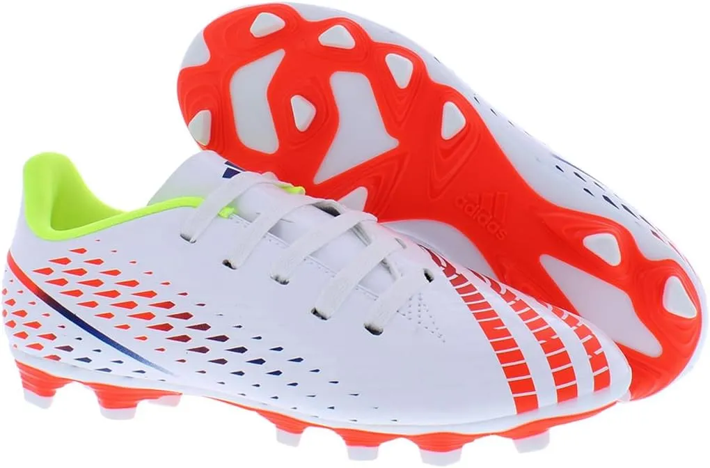 adidas Unisex Predator Edge.4 Flexible Ground Soccer Shoe - Kids Soccer Cleat