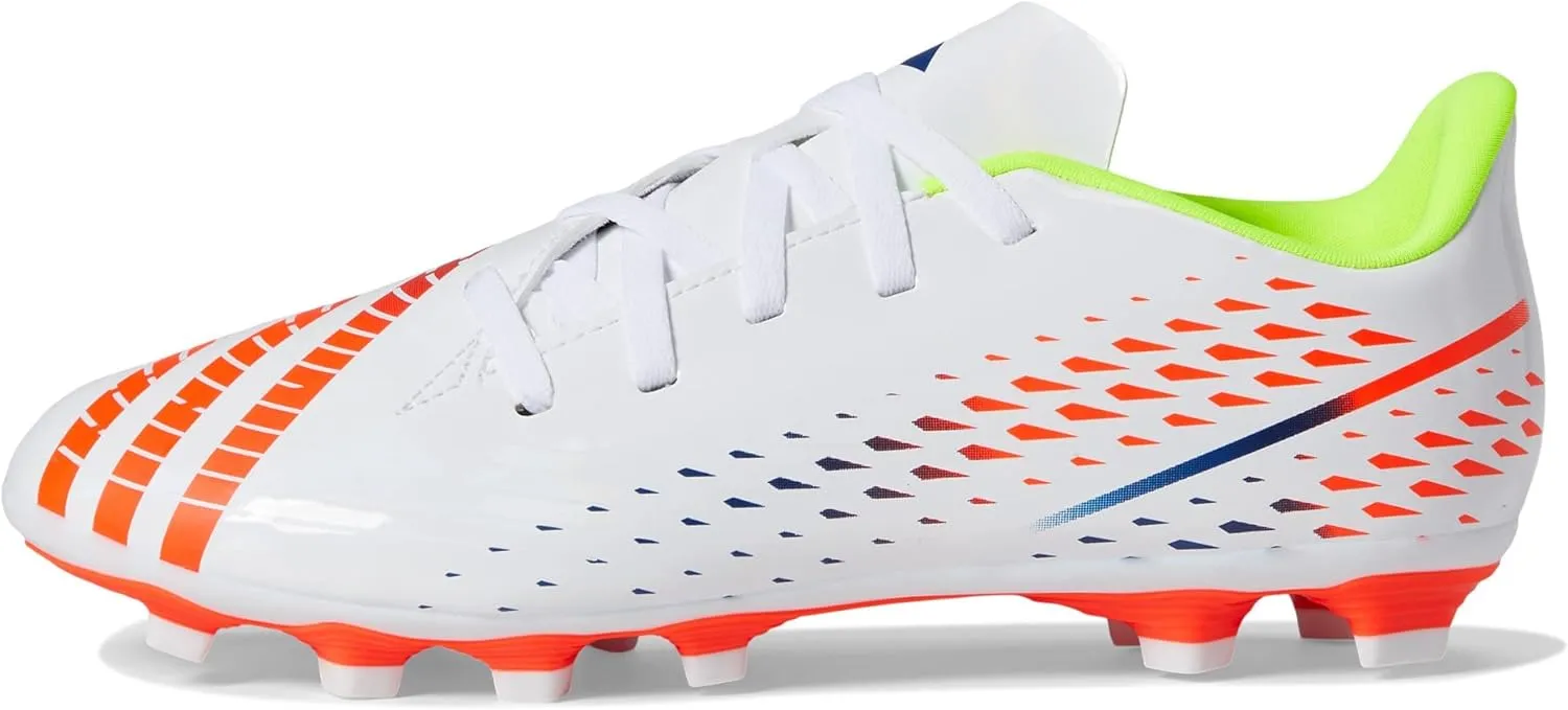 adidas Unisex Predator Edge.4 Flexible Ground Soccer Shoe - Kids Soccer Cleat