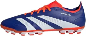 adidas Unisex Predator League 2g/3g Football Boots Artificial Grass Artificial Grass Football Boots, Lucid Blue Cloud White Solar Red, 10