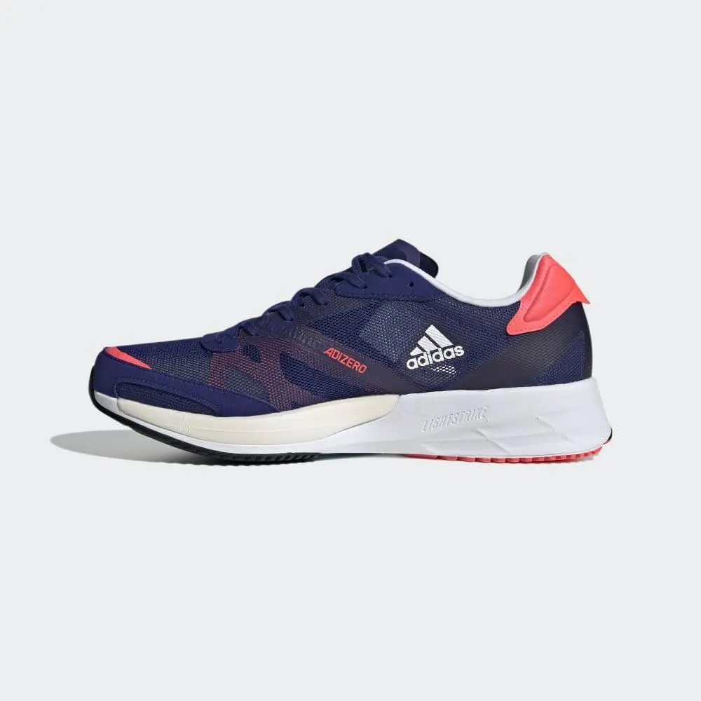 adidas Womens Adizero Adios 6 Running Shoes, Halo Mint/Sonic Ink/Signal Green