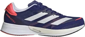 adidas Womens Adizero Adios 6 Running Shoes, Halo Mint/Sonic Ink/Signal Green