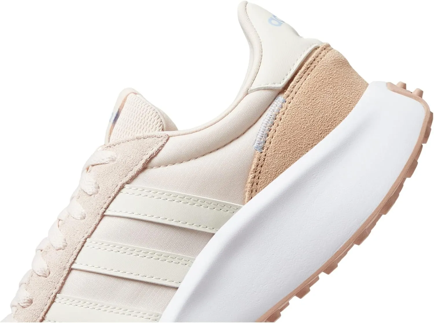 adidas Womens Run 70S Lace Up Sneakers Shoes Casual - Off White, White