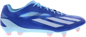adidas X Crazyfast FG Unisex Shoes Size 12, Color: Bright Royal/Footwear White/Solar Red-Blue