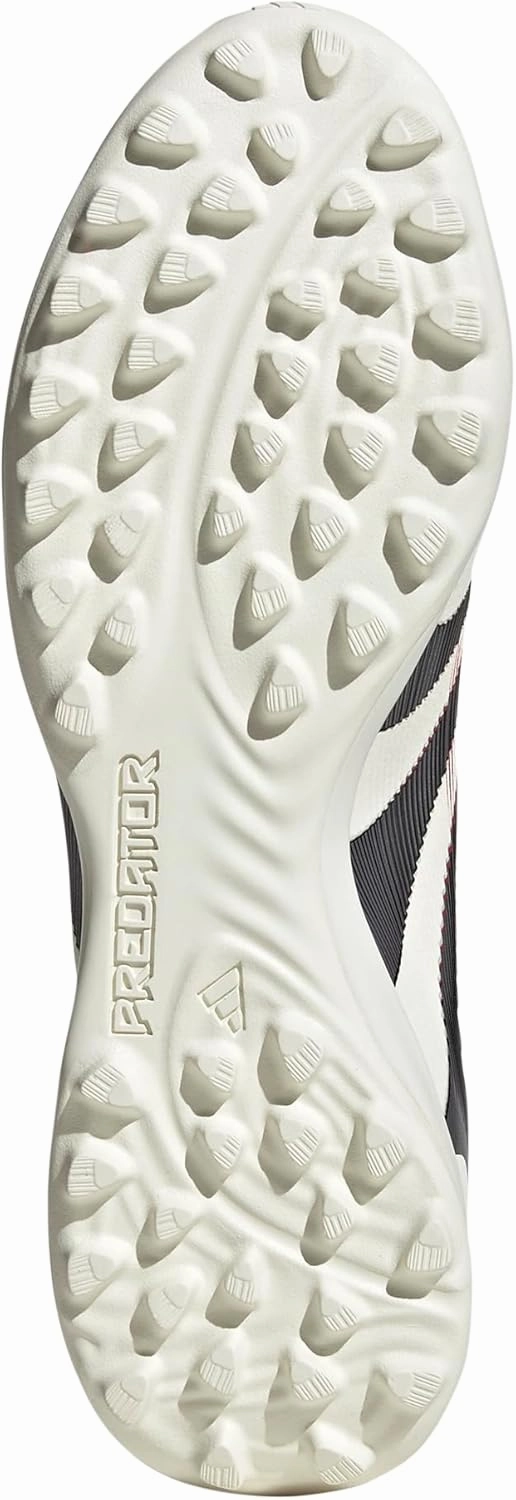 adidas Predator Pro Turf Soccer Shoes - Rubber Strikeskin Fins, HybridTouch Upper, Rubber Outsole, Sustainable Materials