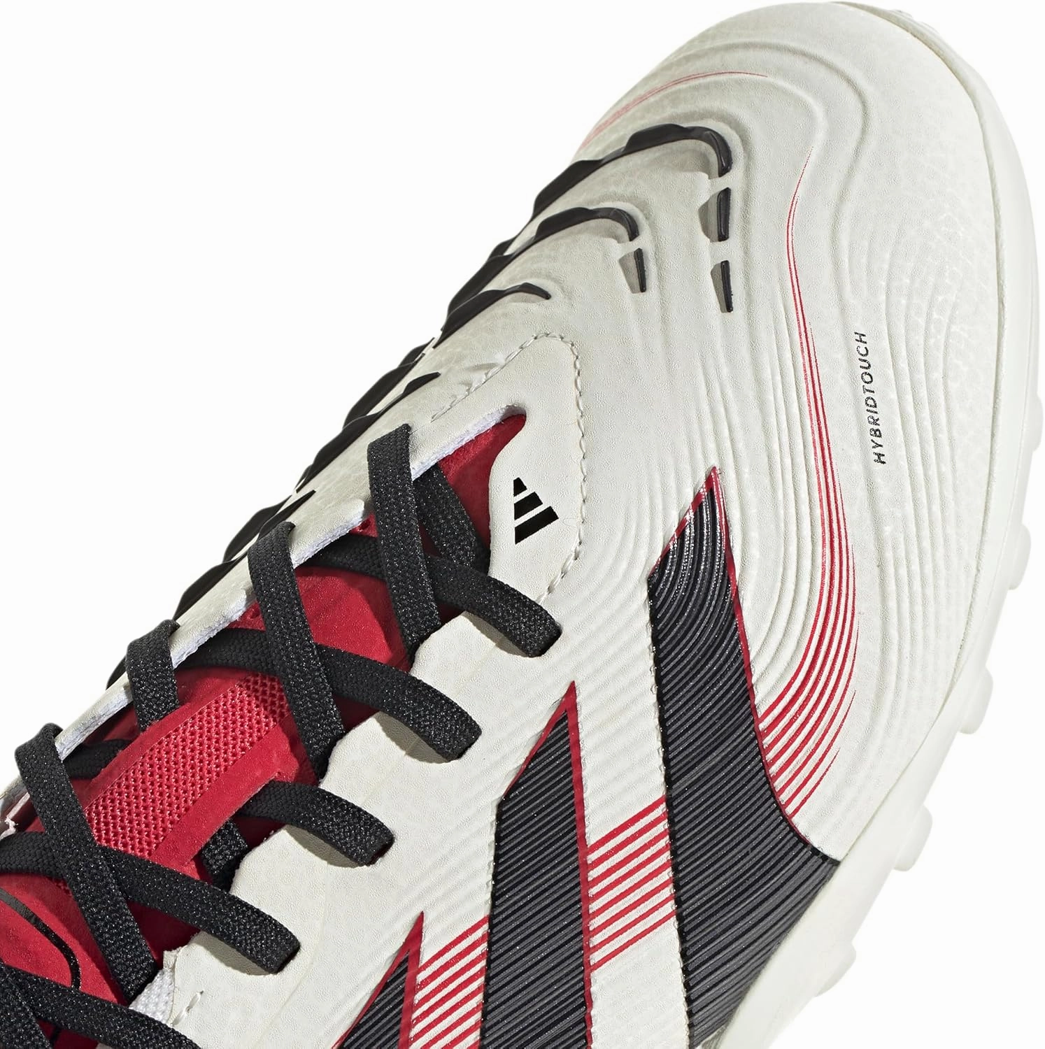 adidas Predator Pro Turf Soccer Shoes - Rubber Strikeskin Fins, HybridTouch Upper, Rubber Outsole, Sustainable Materials