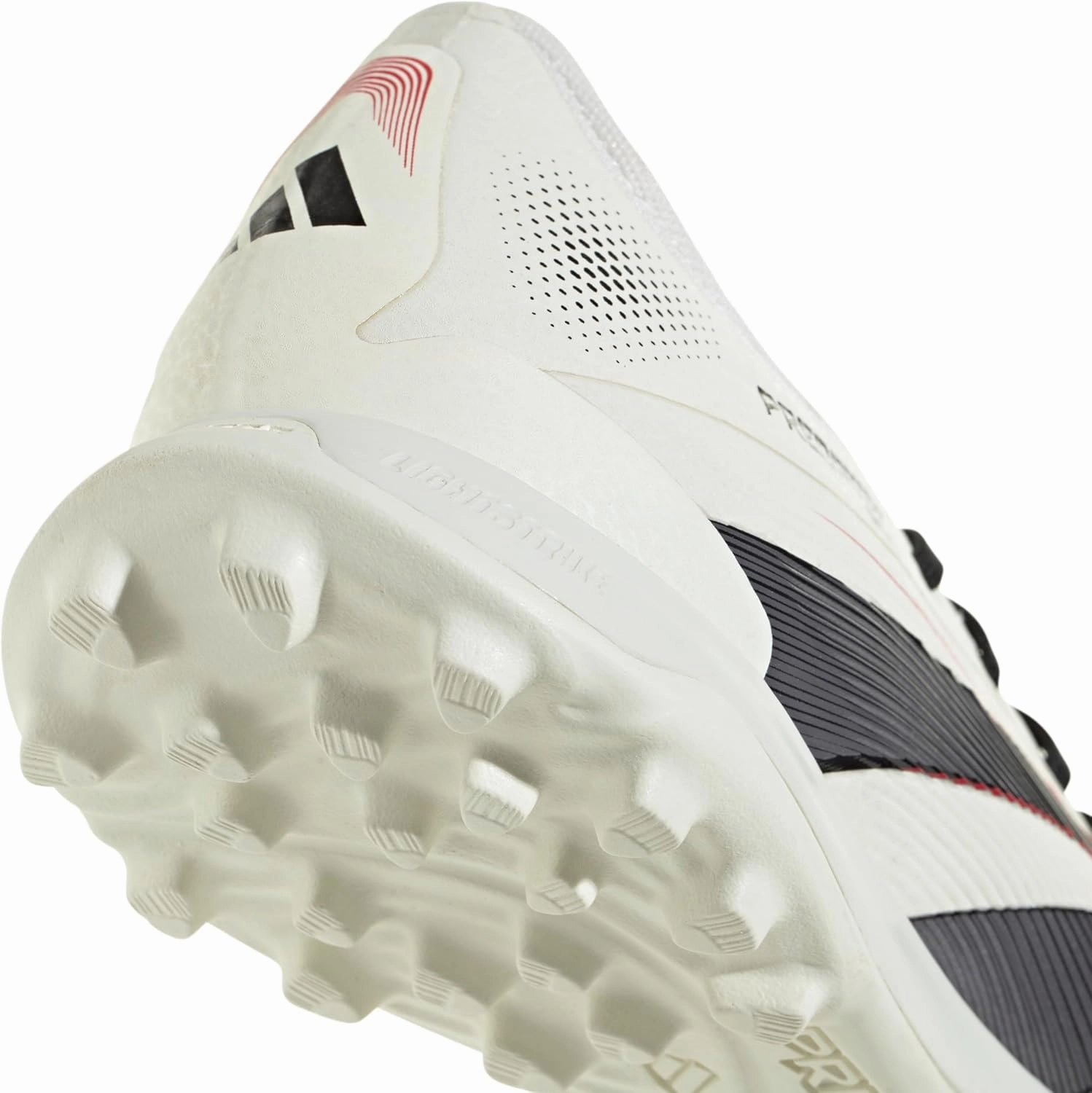 adidas Predator Pro Turf Soccer Shoes - Rubber Strikeskin Fins, HybridTouch Upper, Rubber Outsole, Sustainable Materials