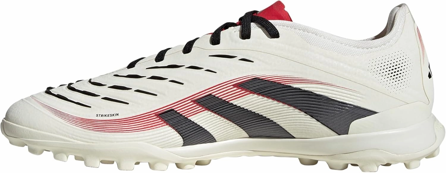 adidas Predator Pro Turf Soccer Shoes - Rubber Strikeskin Fins, HybridTouch Upper, Rubber Outsole, Sustainable Materials