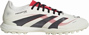 adidas Predator Pro Turf Soccer Shoes - Rubber Strikeskin Fins, HybridTouch Upper, Rubber Outsole, Sustainable Materials