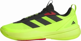 adidas Unisex Front Court Shoes - Low (No Football), Lucid Lemon Core Black Pure Ruby, 10