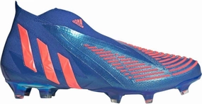 Adidas Unisex Predator Edge  FG Soccer Cleats/Sapphire Edge Pack, Blue/Turbo, US 8 M/ 9 W