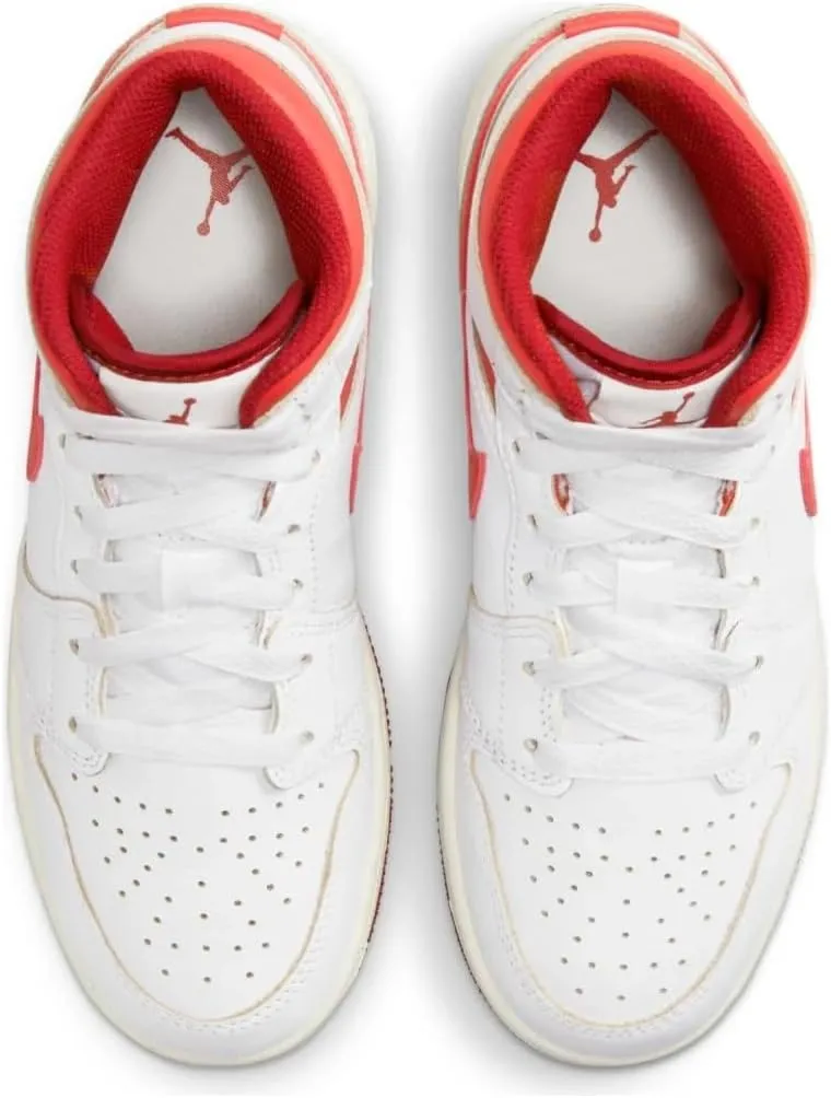 Air Jordan 1 Mid Big Kids' Shoes