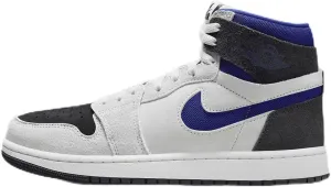 Air Jordan 1 Zoom CMFT 2 Women's Shoes (DV1305-040, Neutral Grey/Off Noir/White/Concord) Size 8.5