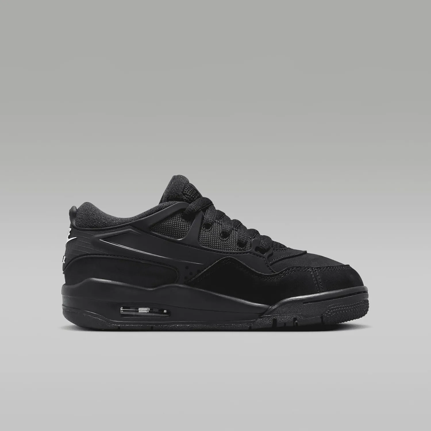 Air Jordan 4RM Big Kids' Shoes (FQ7938-004, Black/White)