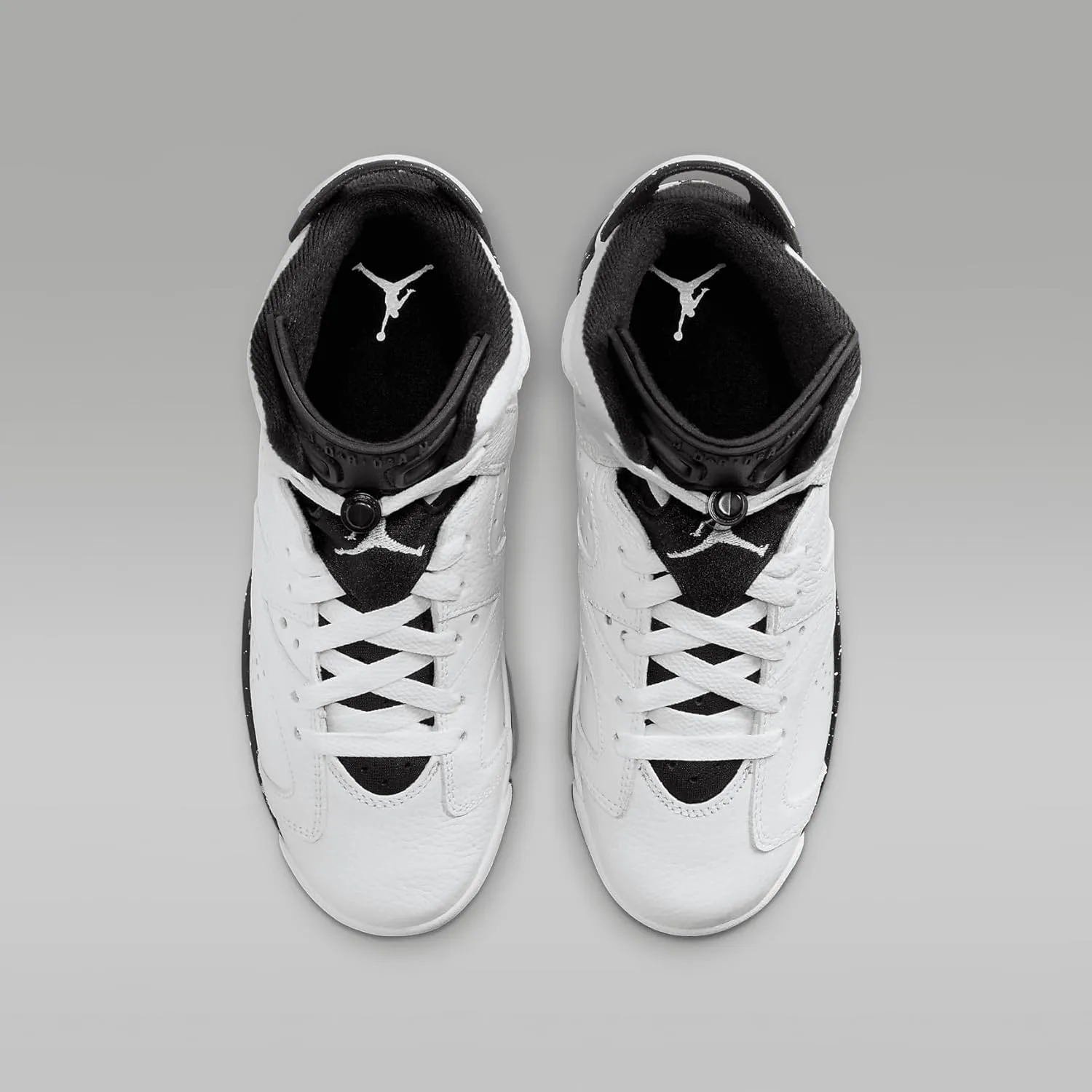 Air Jordan 6 Retro Big Kids' Shoes (White/Black)